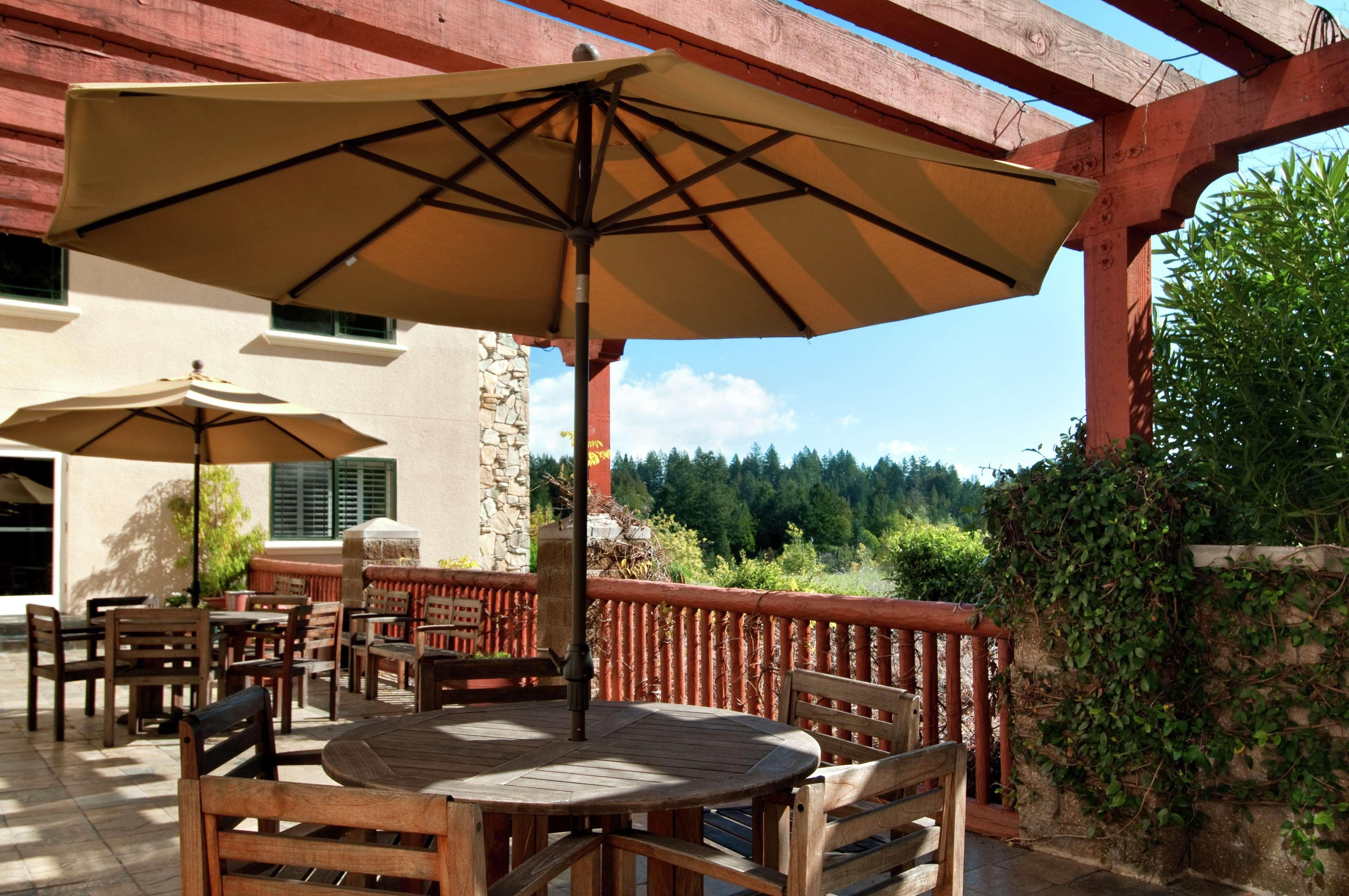 Hilton Santa Cruz Scotts Valley מסעדה תמונה